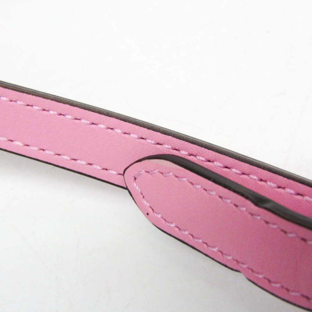 GUCCI Authentic Pink Leather Bamboo Shoulder Bag - Picture 12 of 14